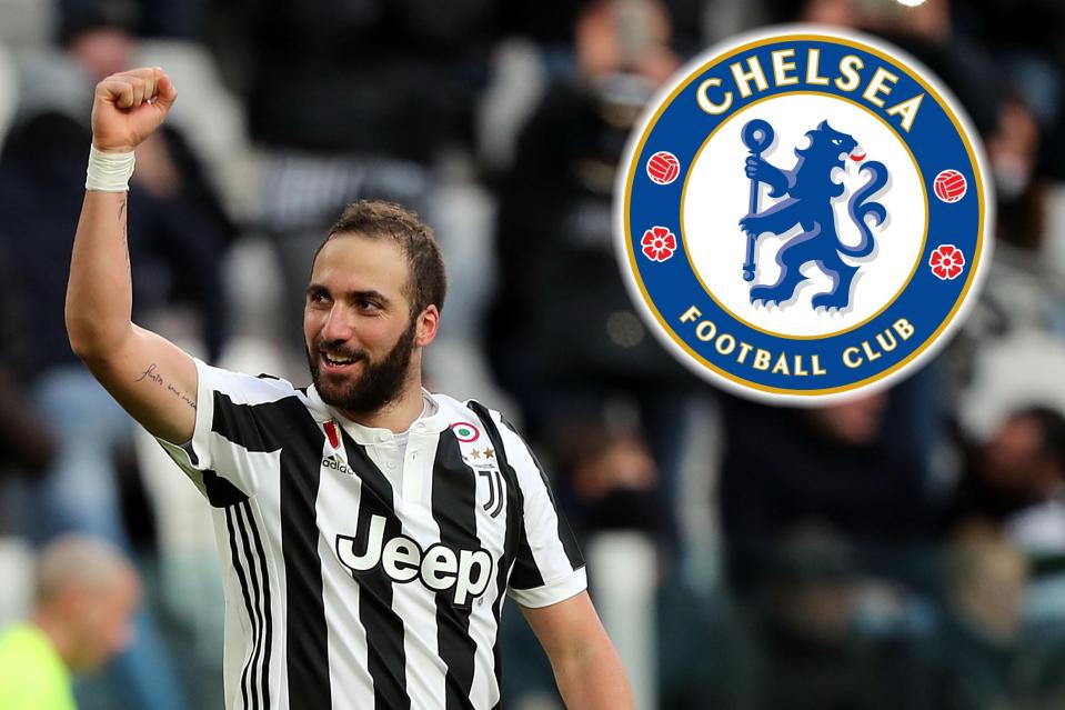  Is Argentina striker Higuain on his way to Chelsea... or will Spurs steal him away from the Stamford Bridge club?