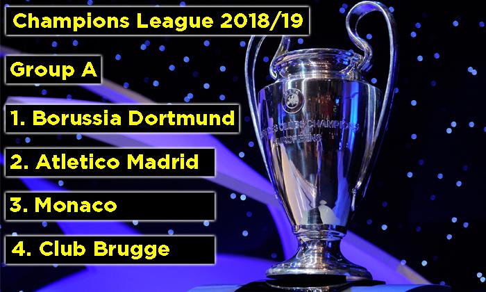  It's going to be a titanic tussle between Dortmund and Atletico to finish top in Group A.