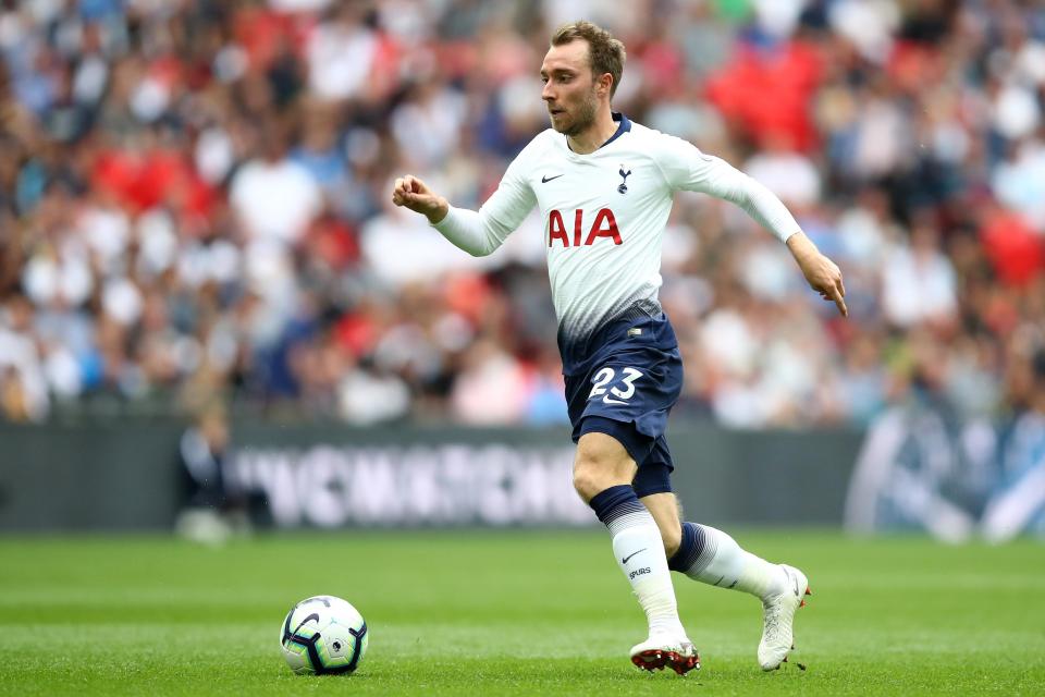  Eriksen is wanted at Real Madrid