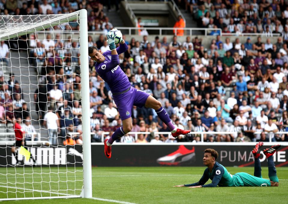  Martin Dubravka has been linked with a move to Juventus