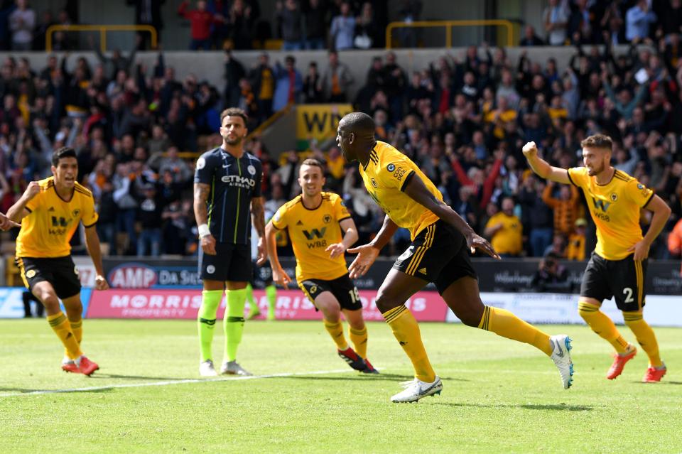  Willy Boly (Wolves) 7.9/10 on whoscored.com