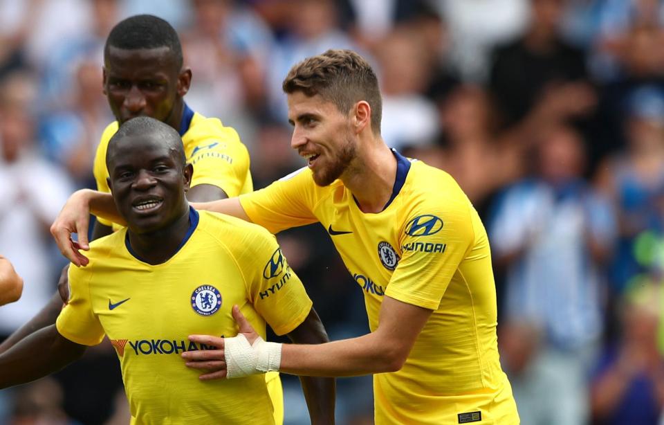  One of Jorginho and Kante could be axed as both players are most comfortable in the holding midfield role