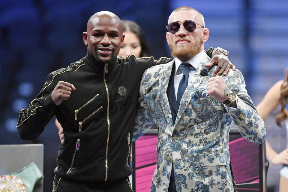  Mayweather beat McGregor on August 26, 2017