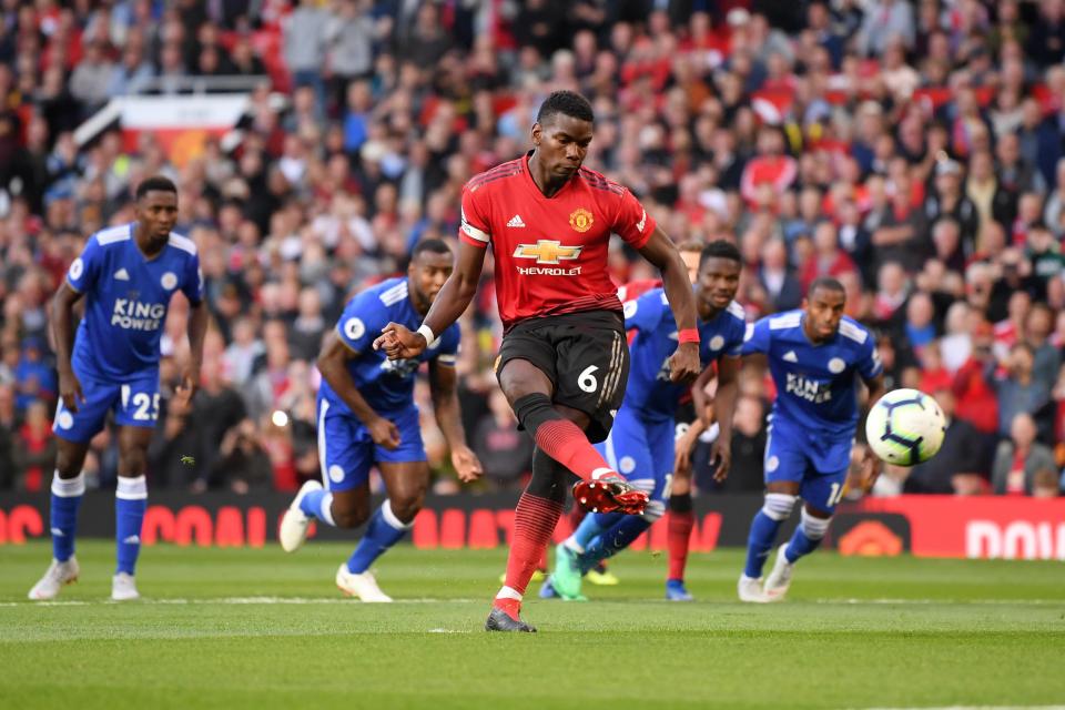  Pogba starred in Man United's Premier League opener against Leicester, but could he still leave the club this month?