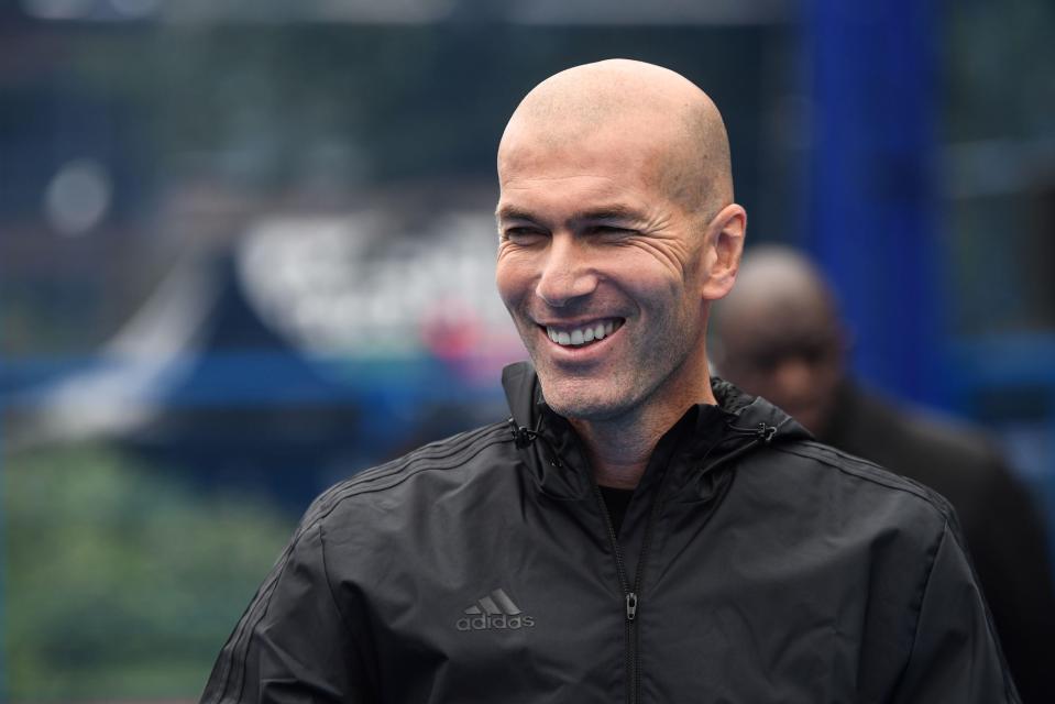  Zidane reportedly wants to move his managerial career to the Premier League