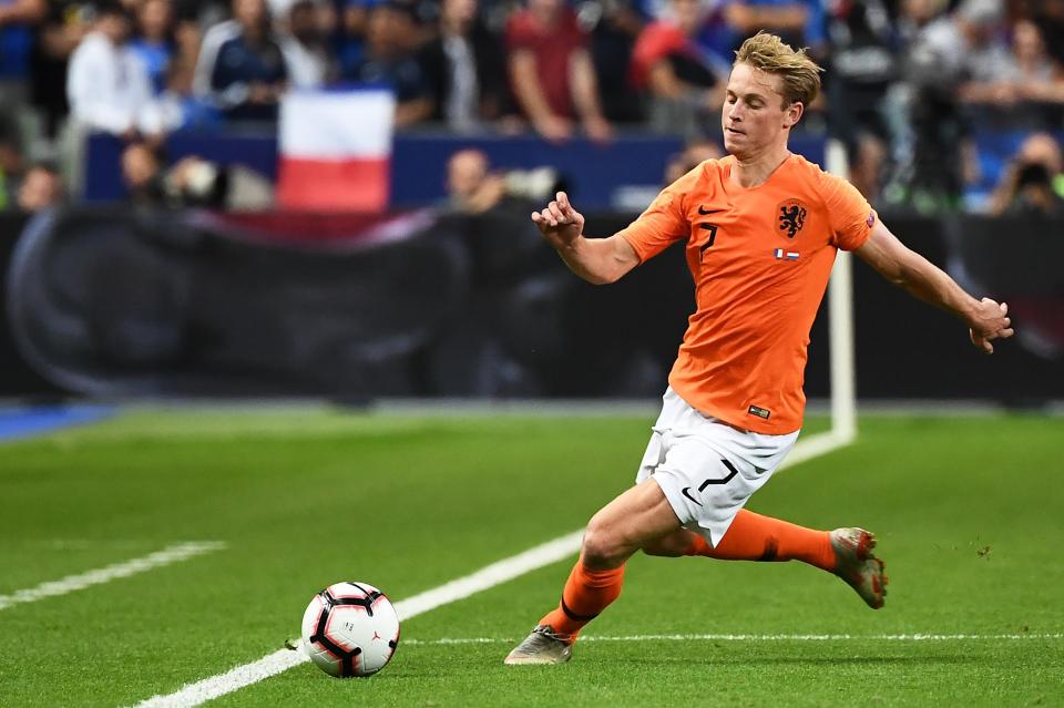  Frenkie de Jong has become a regular starter for the Netherlands