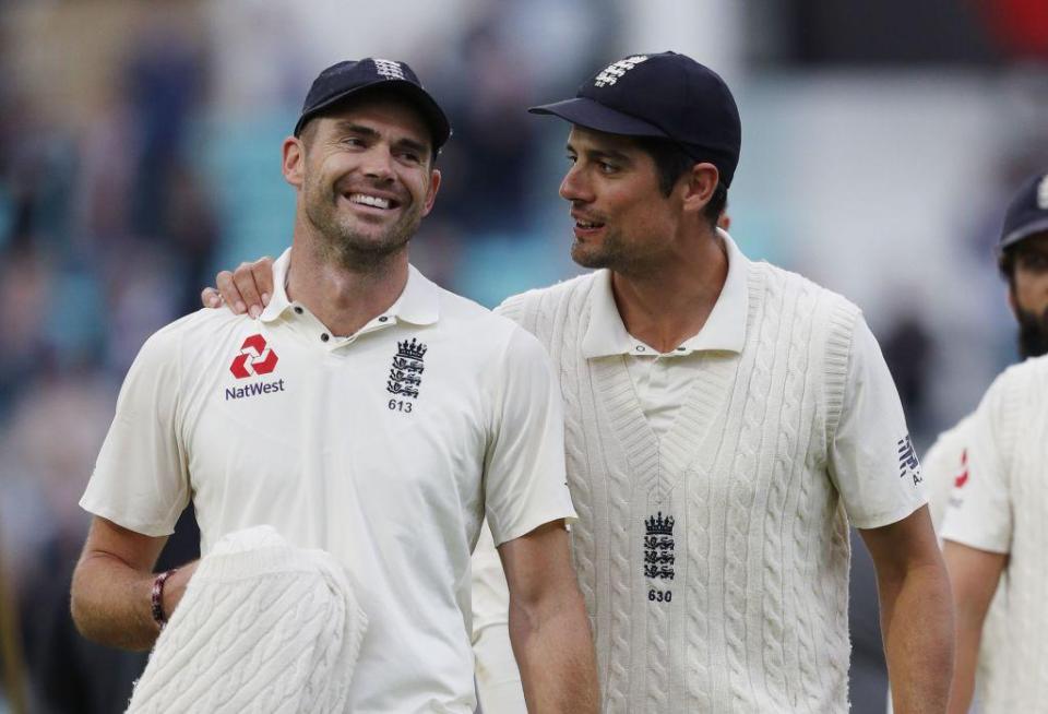 Anderson and Cook shared some incredible moments together in an England shirt
