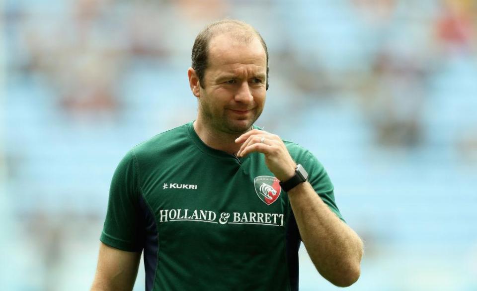  The Wasps head coach did not appear to agree with Spencer's sending off