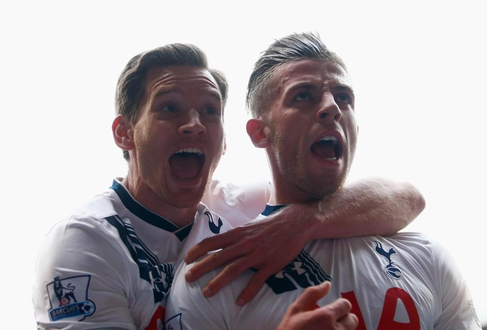 Vertonghen and Alderweireld have conceded 54 goals in 6,733 Premier League minutes together