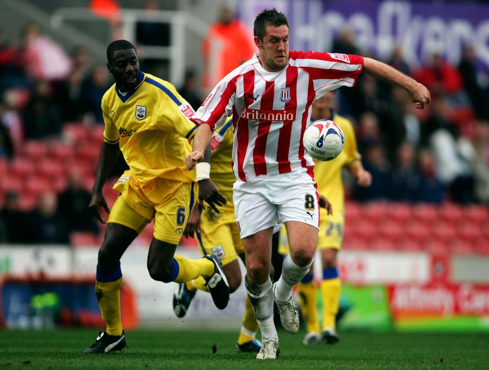  Parkin in action for Stoke City