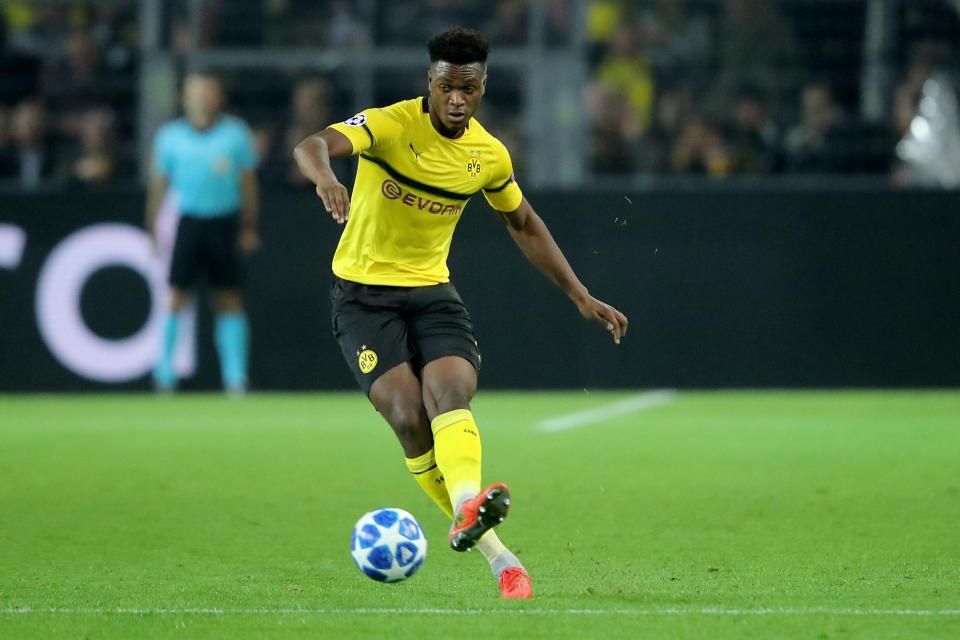  Dan-Axel Zagadou enjoyed a breakthrough season at Borussia Dortmund, making 15 starts in the league