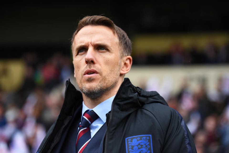  Phil Neville's players are one of the favourites for World Cup glory