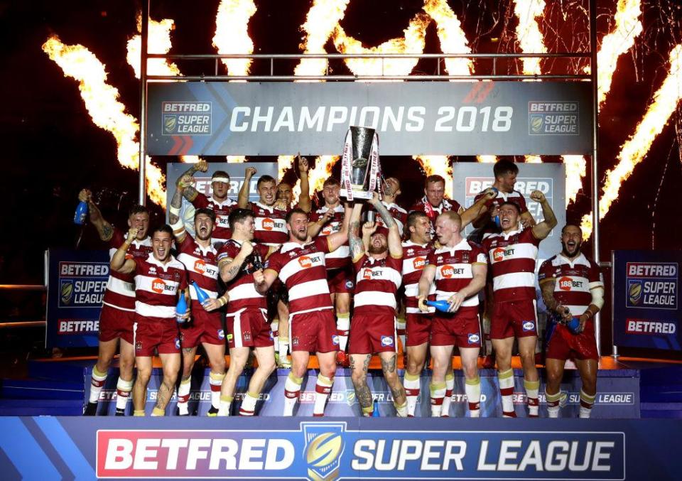  This is Wigan's fifth Super League title