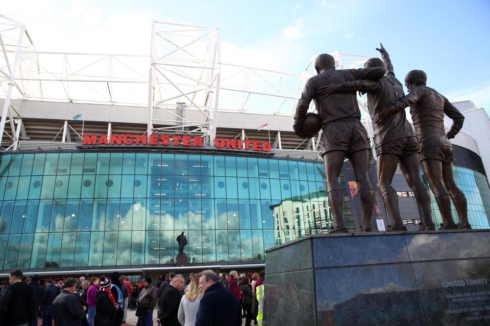  Manchester United's Old Trafford Stadium