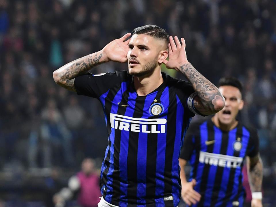  Icardi recorded two goals as Inted beat SPAL