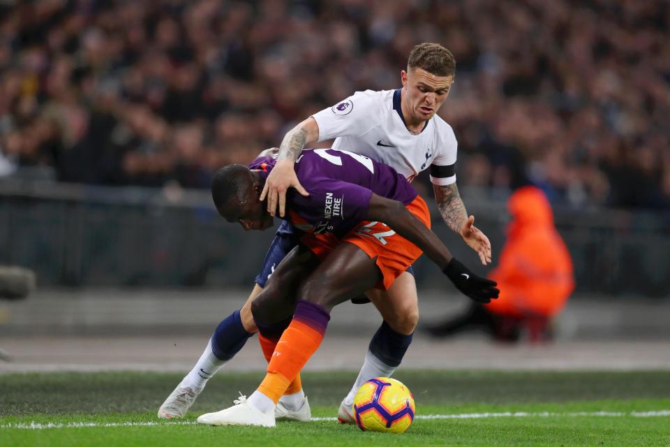  Benjamin Mendy and Raheem Sterling made life difficult for Kieran Trippier