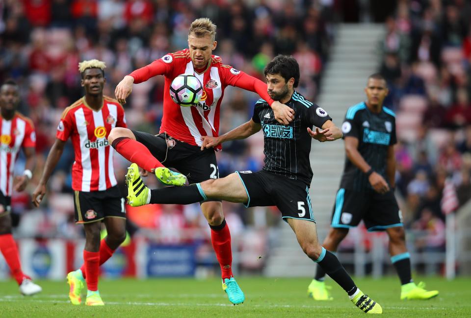  Kirchhoff was in the Premier League with Sunderland not too long ago.