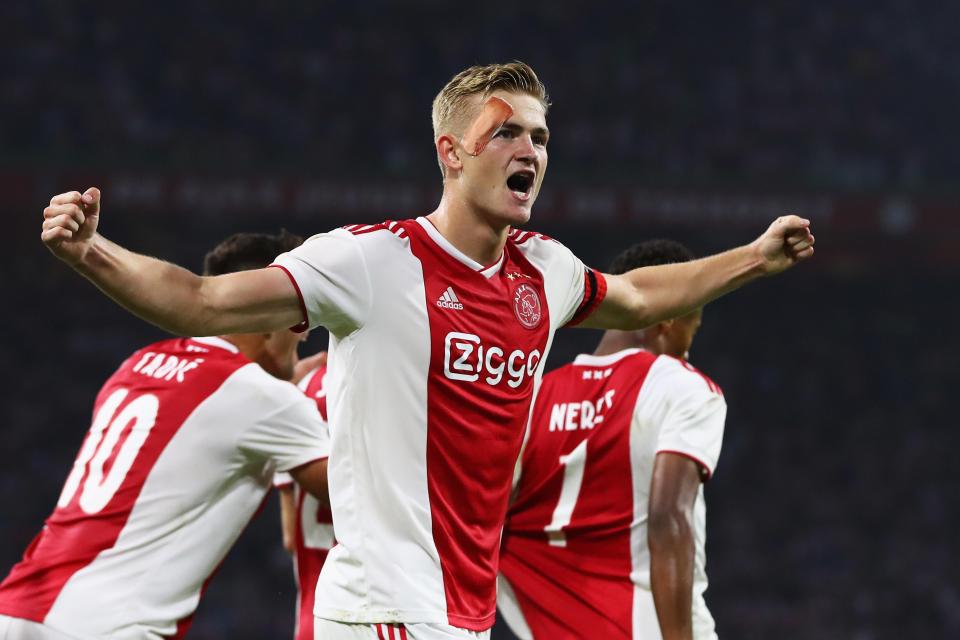  Matthijs de Ligt is a commanding defender