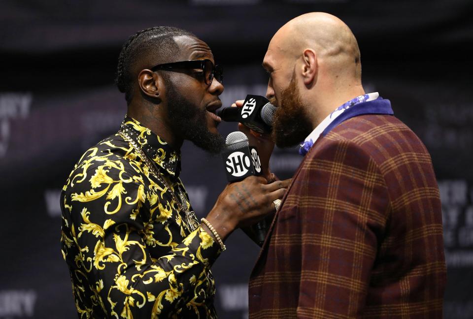  Fury and Wilder will share a ring together in LA on December 1