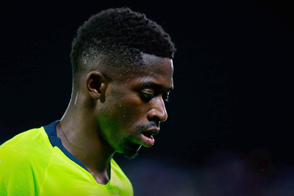  Ousmane Dembele has not shown his true form since moving to Barcelona