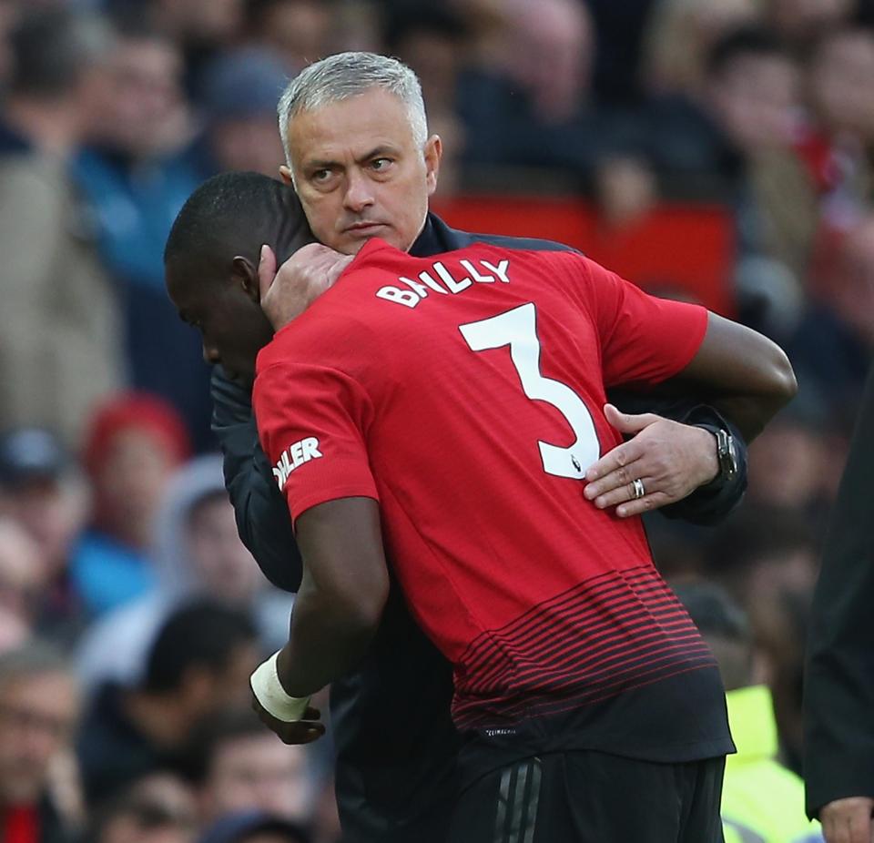  Eric Bailly has not been at his best this season