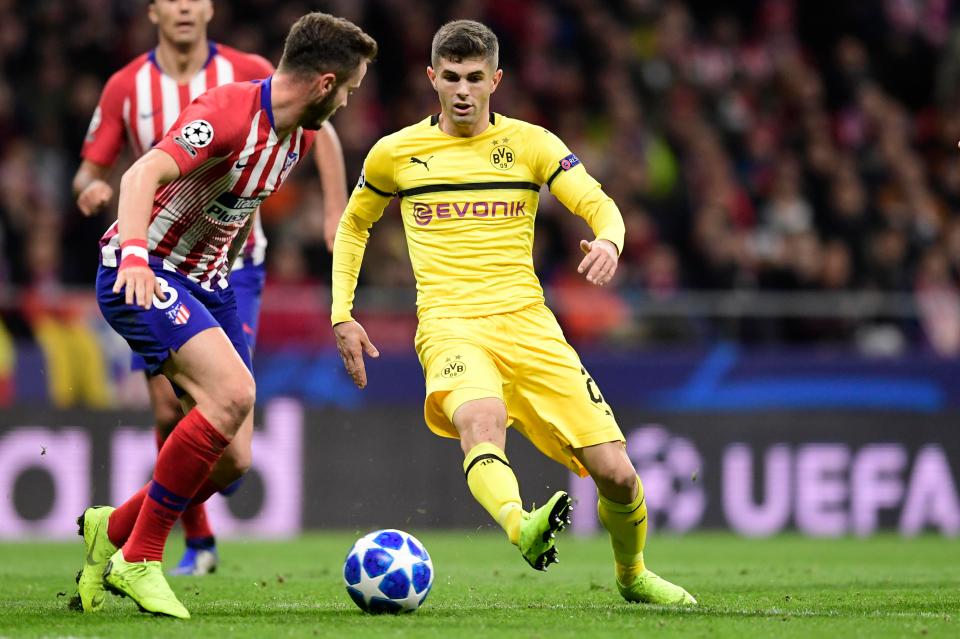  Christian Pulisic is a man in demand