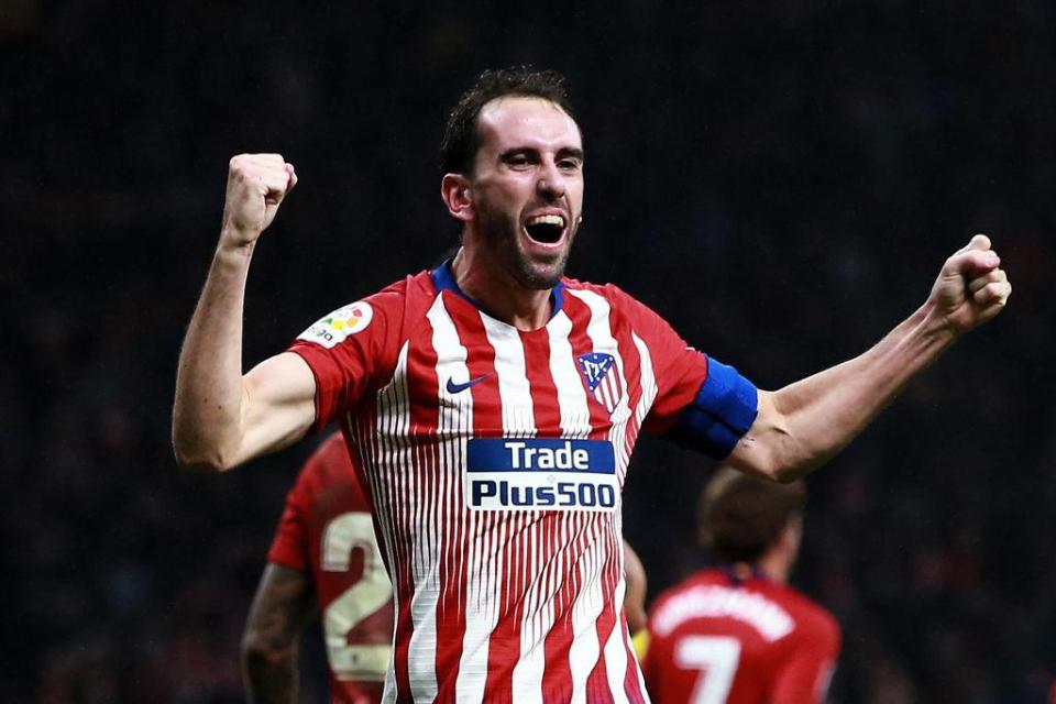  The defender's contract at Atletico is up at the end of the season