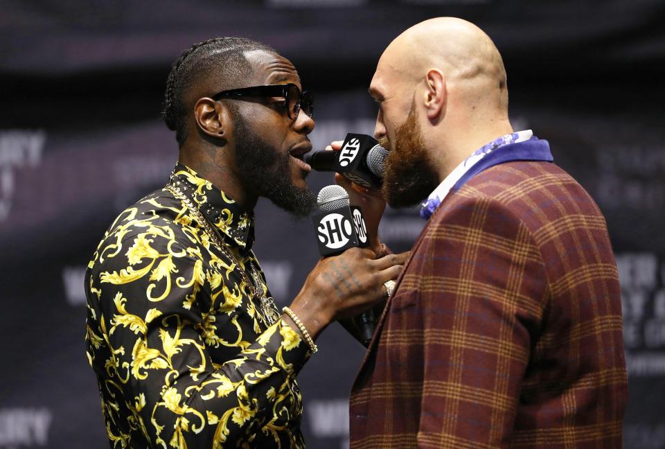  Deontay Wilder and Tyson Fury will meet on December 1 at the Staples Center