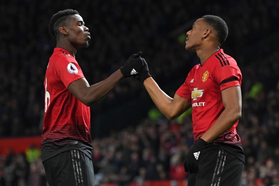  Pogba and Martial have both been ruled out of the international break