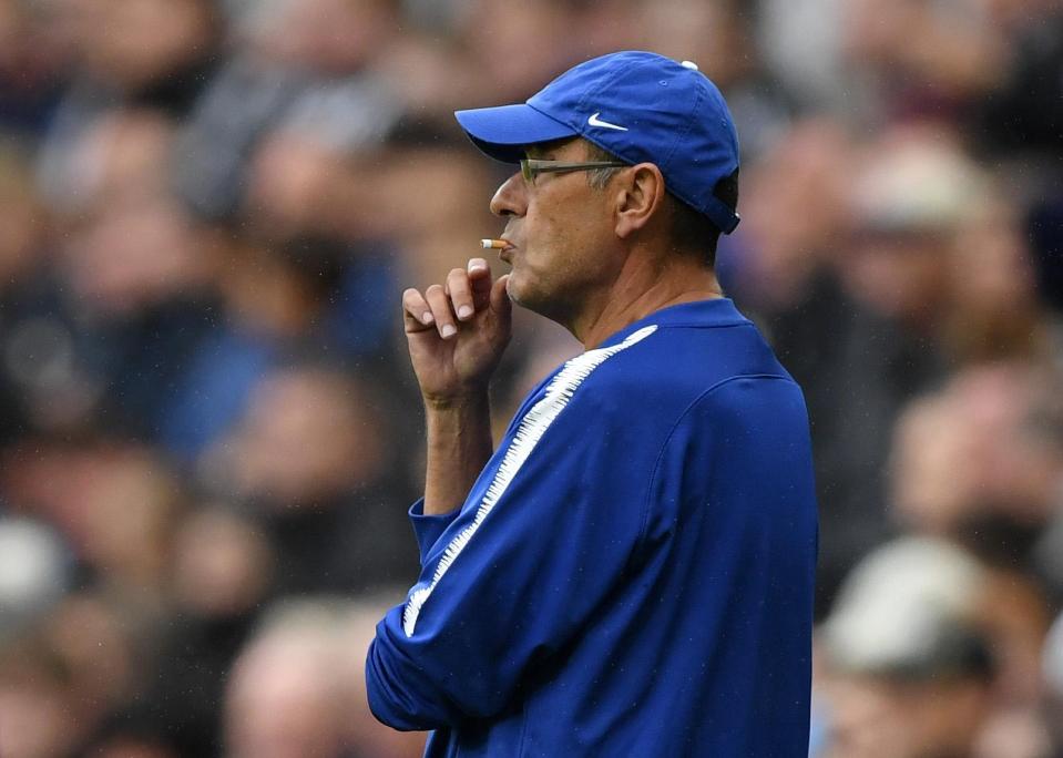  Sarri has reportedly spent a quarter of his life smoking