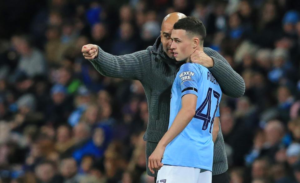  Pep Guardiola rates Foden highly