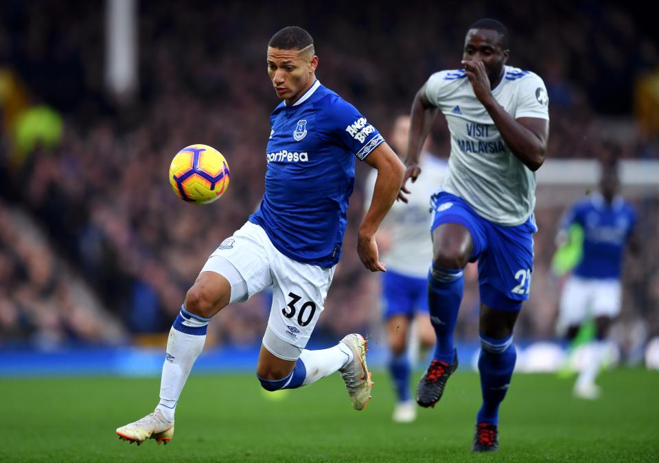  Richarlison has been in fine goalscoring form for club and country this season