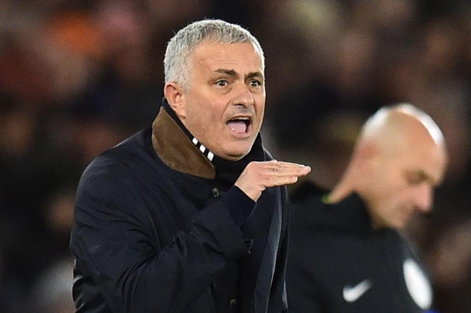  Mourinho failed to replicate his first season success at Old Trafford