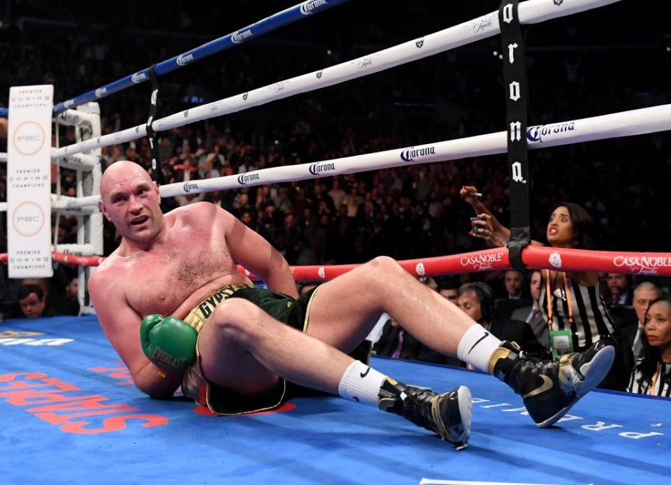 Fury was sent to the canvas twice by Wilder but still believed he won the fight