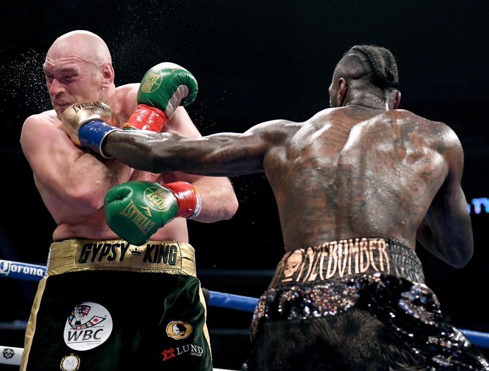  Fury, left, and Wilder are set to do battle once more after the WBC's ruling