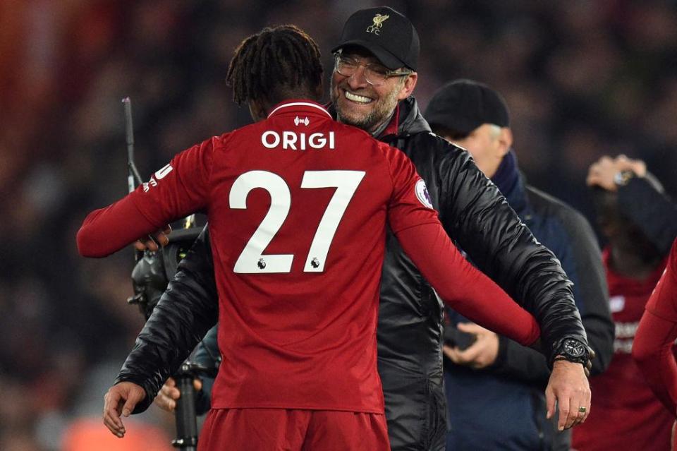  Origi's goal gave Liverpool the crucial win