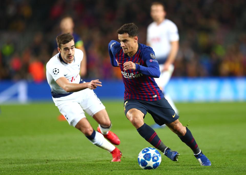  Coutinho was a menace all night to Spurs