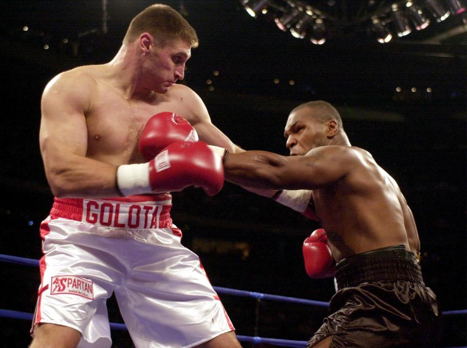 Golota competed between 1992 and 2013, fighting the big names, including Mike Tyson in 2000
