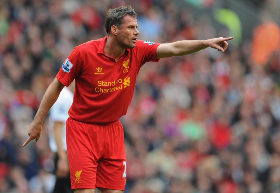  Jamie Carragher was a no-nonsense defender