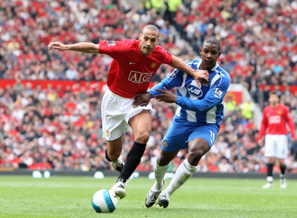  Rio Ferdinand played with style and grace