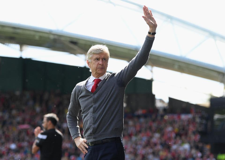  Wenger has been out of work since quitting Arsenal