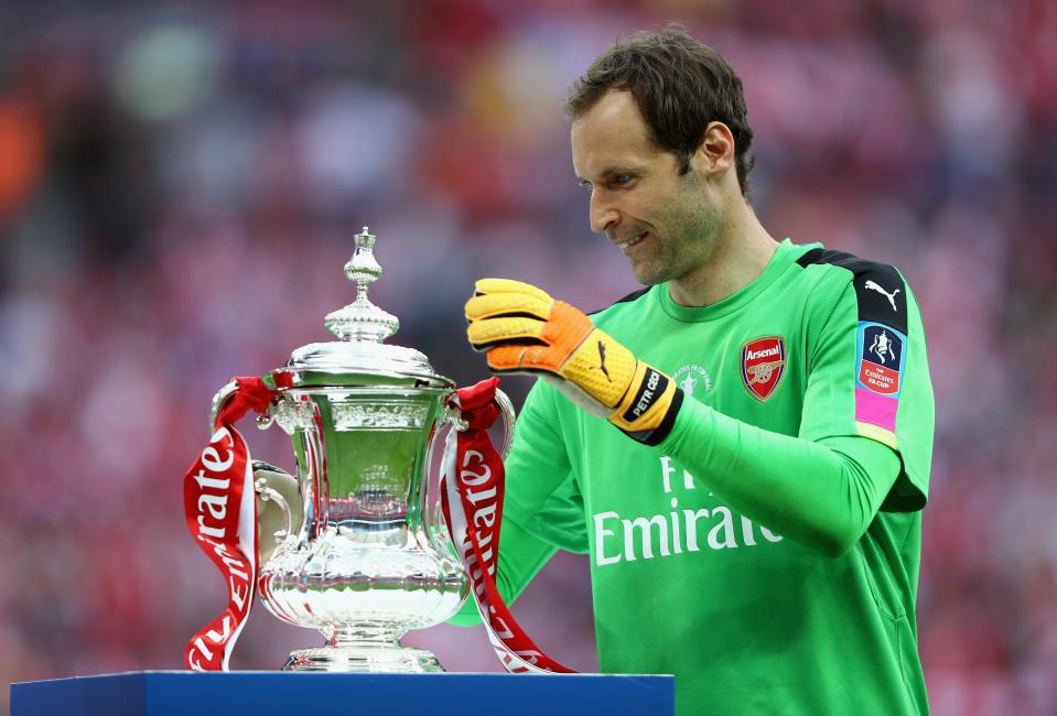  Petr Cech has also won the FA Cup five times - four with Chelsea and one with Arsenal