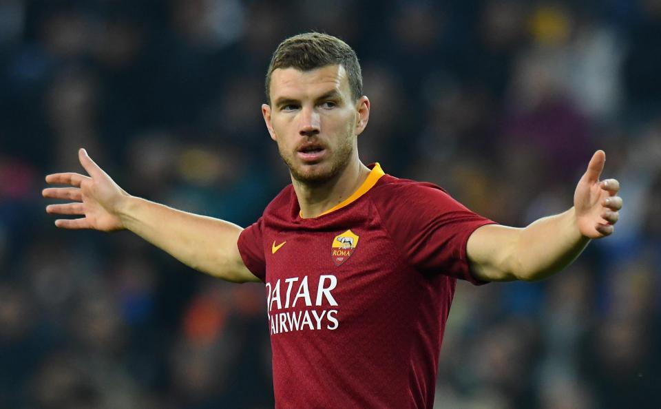  Inter have been linked with Dzeko