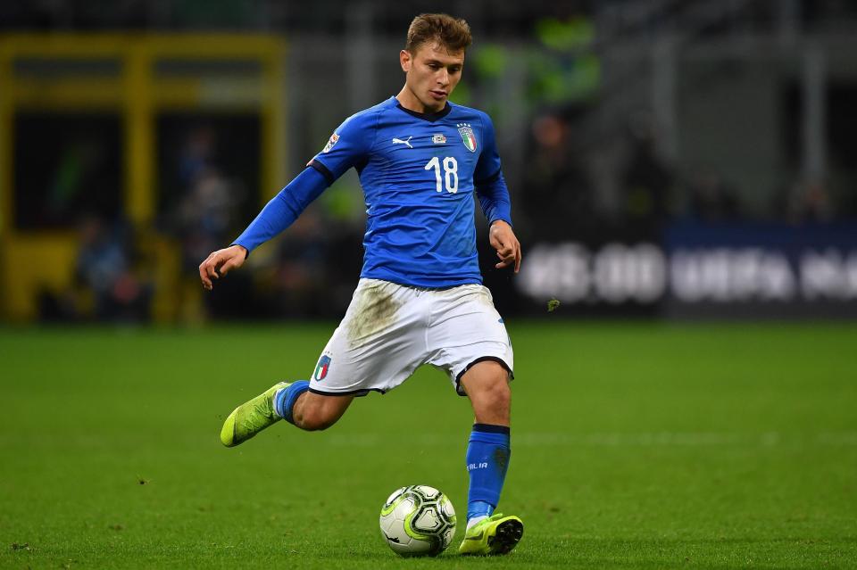  In the UEFA Nations League, Barella represented his country