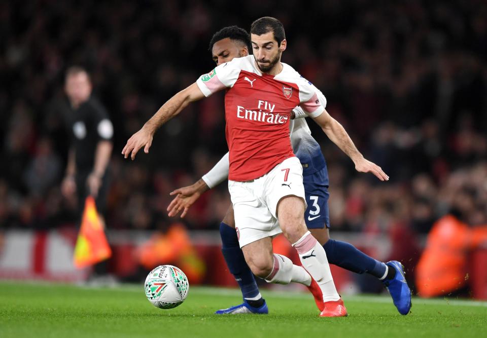  Mkhitaryan was part of the swap deal for Alexis Sanchez
