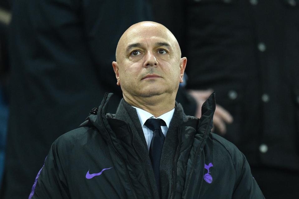 Tottenham chairman Levy decided to fire Mourinho less than a week before the final