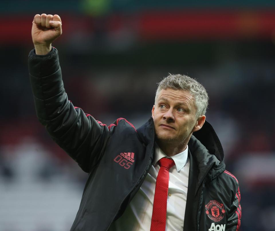  Solskjaer has won his first five games in charge
