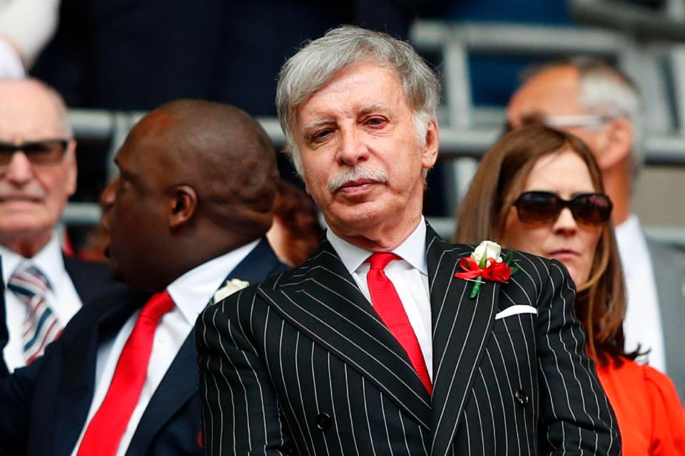  Fans have not been happy with Stan Kroenke's ownership of Arsenal