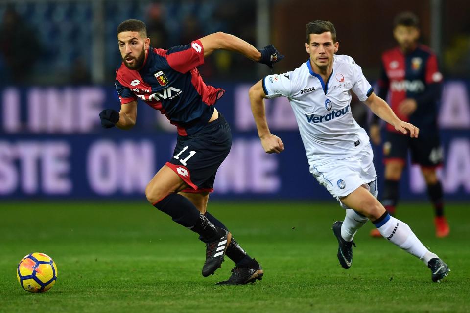  The mercurial Moroccan most recently spent time on loan at Genoa