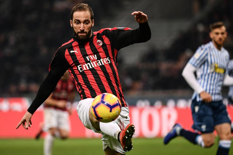  Chelsea are close to signing Gonzalo Higuain on loan